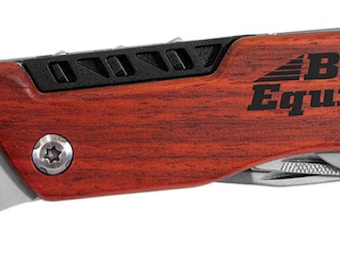 Cuchillo de bolsillo plegable - Cuchillo de padrino - Cuchillo de caza grabado - Regalo de cuchillo - Cuchillo personalizado - Mejor hombre