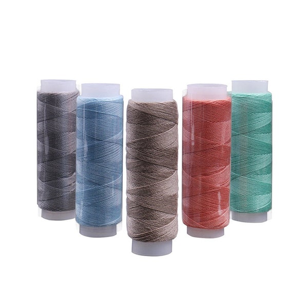 39 Spools 200 Yards Sewing PolyesterThread Set,Durable Sewing Threads,Quilting Stitching Sewing Accessories,Multicolors thread,box of thread