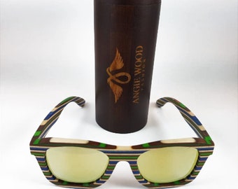 Engraved Polarized Wood Sunglasses,Polarized Wood sunglasses,Personalized sunglasses,Engraved Sunglasses,Sunglasses,Wood bamboo sunglasses