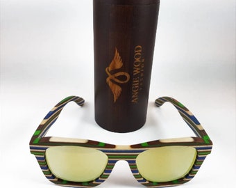 Engraved Polarized Wood Sunglasses,Polarized Wood sunglasses,Personalized sunglasses,Engraved Sunglasses,Sunglasses,Wood bamboo sunglasses