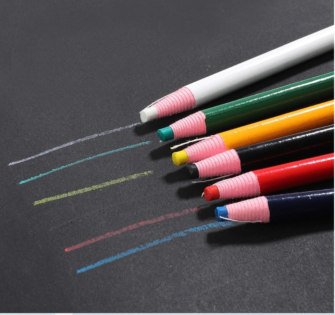 Chalk Pencils for Dressmaking Quilting Tailors - Various Colours & Quantity  