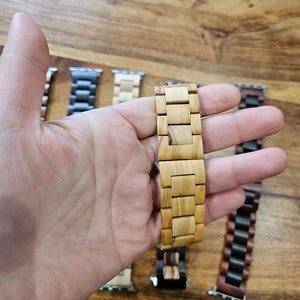 Custom Engraved Apple Watch Wood Band,Wooden Apple Watch Strap Apple Watch Series,I watch wood band,Apple watch bracelet,i watches Olive wood