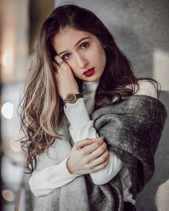 Personalized photo shop ebony watch