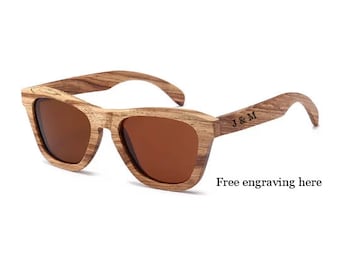 Engraved Trendy Polarized wood sunglasse/wood sunglasses,Engrave sunglasses,Polarized sunglasses,Sunglasses,Men sunglasses,Unisex sunglasses