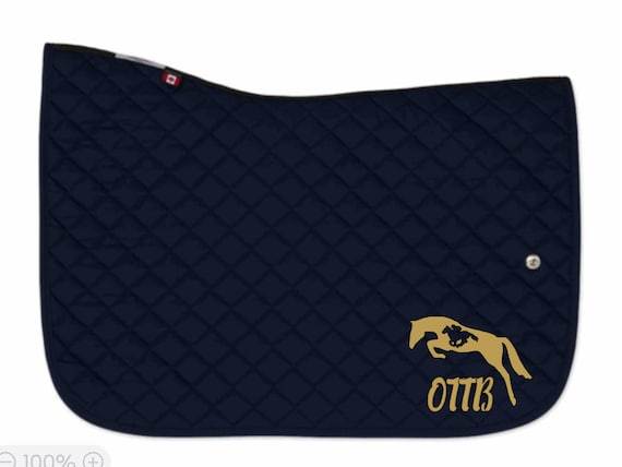 Custom OGILVY Horse Baby Pad OTTB Design