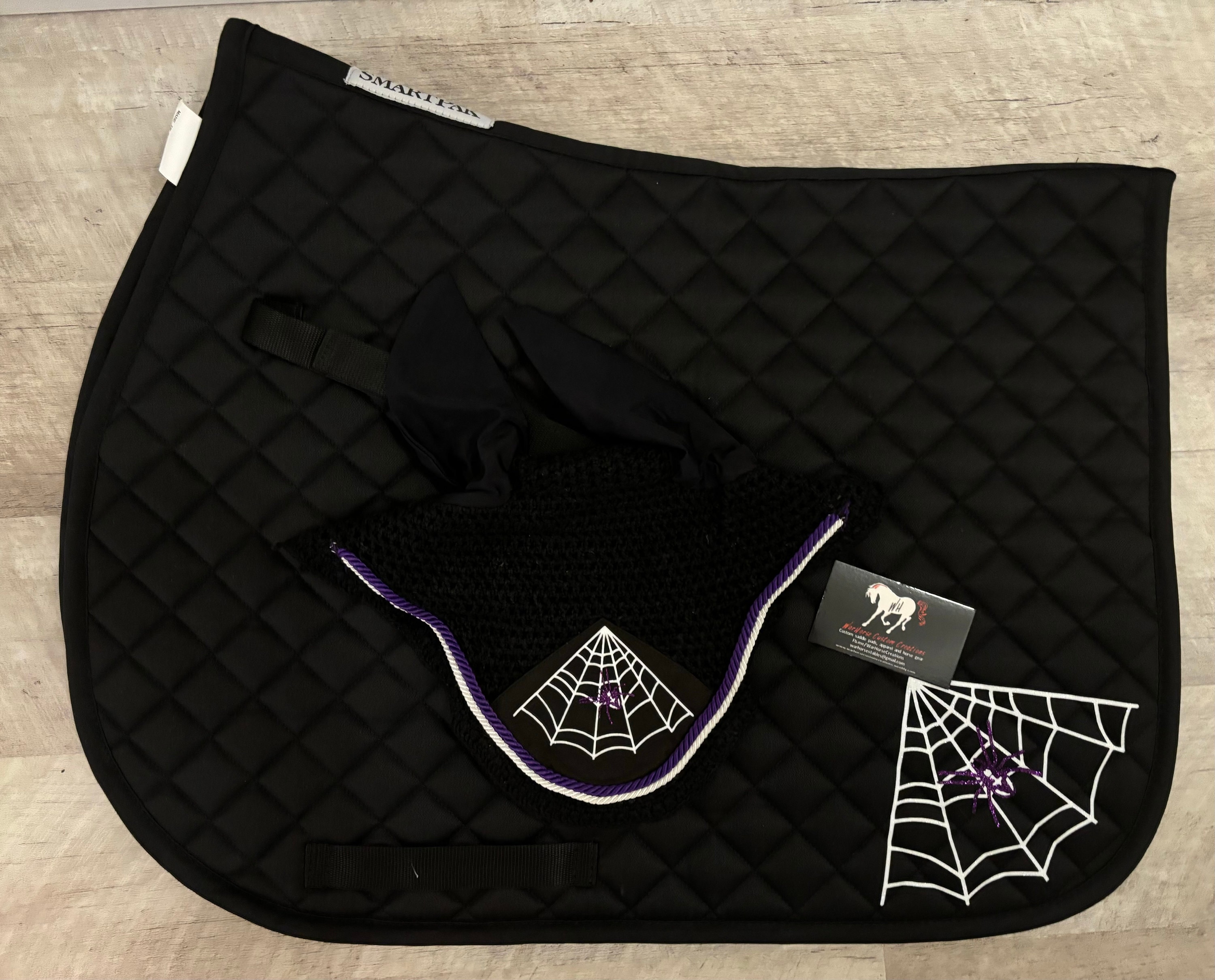 Spider web saddle sale