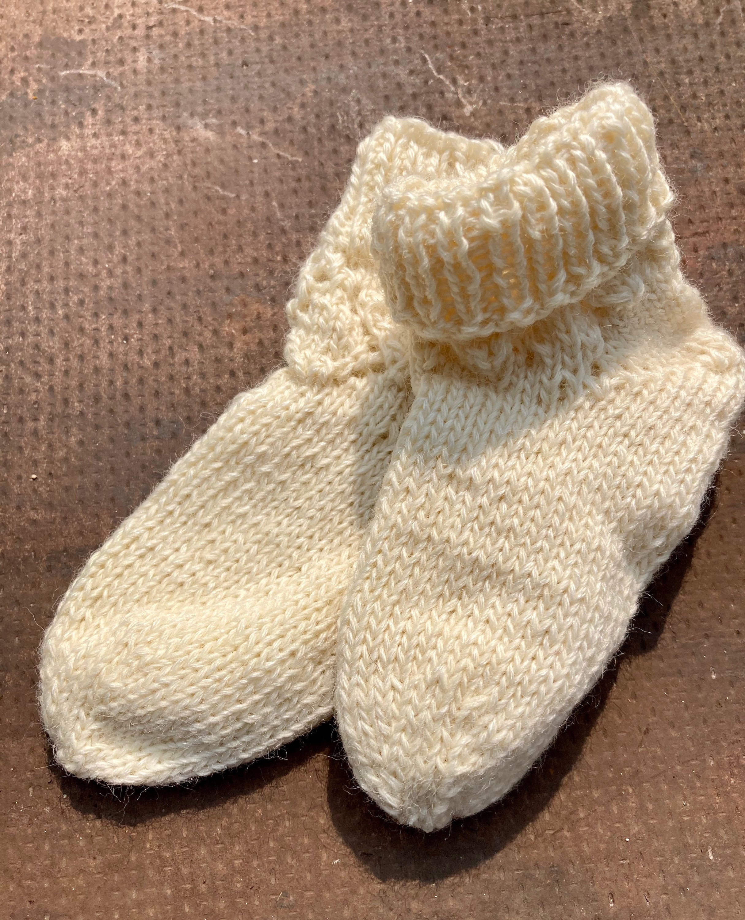 Baby socks firsttime socks 03 months size 15/16 hand Etsy