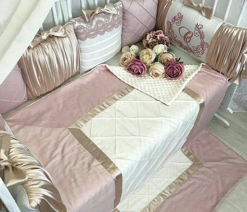 baby crib bumper set