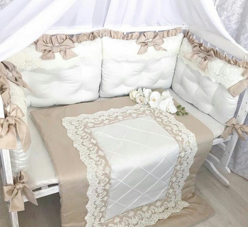 canopy crib bedding