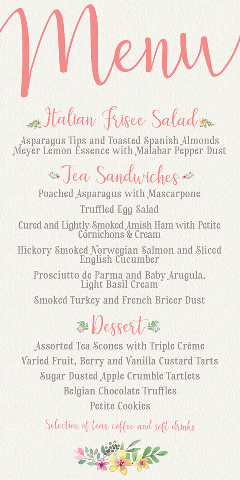 Bridal Shower Menu Ideas BEST HOME DESIGN IDEAS