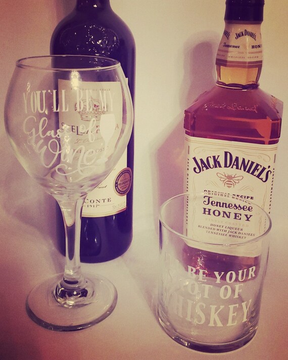 Wedding Gift Spirit Glass Personalised 12oz Whisky Witness