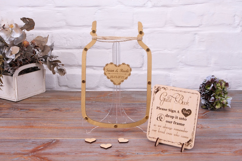 Wedding Guest Book Alternative Drop top Guestbookk Wedding Decor Clear Mason Jar Transparent Wedding Guestbook Guest Book Mason Jar