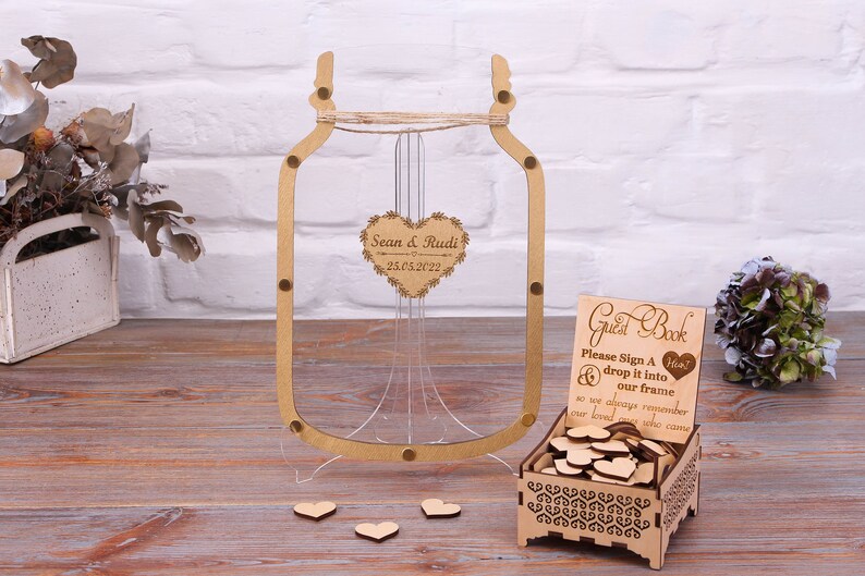 Wedding Guest Book Alternative Drop top Guestbookk Wedding Decor Clear Mason Jar Transparent Wedding Guestbook Guest Book Mason Jar