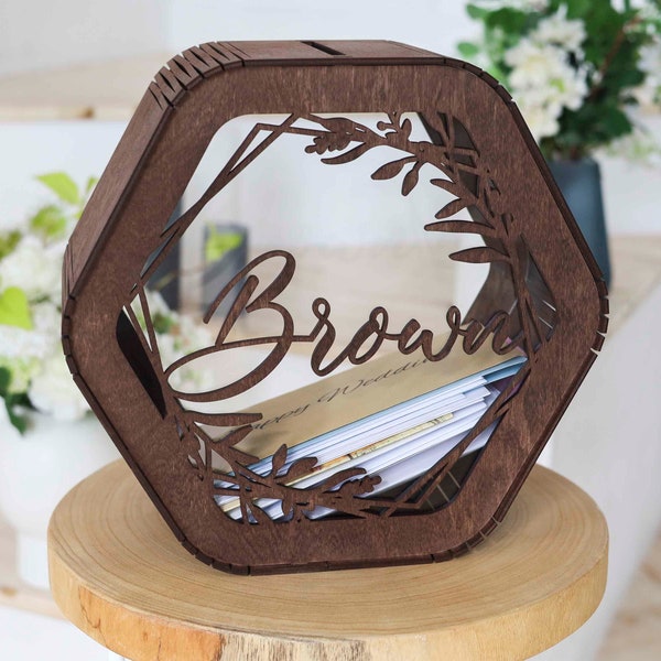 Boîte pour carte de mariage, Décorations de mariage, Boîte souvenir, Décoration de mariage rustique, Boîte pour carte de mariage personnalisée, Boîte à souvenirs personnalisée, Boîte en bois