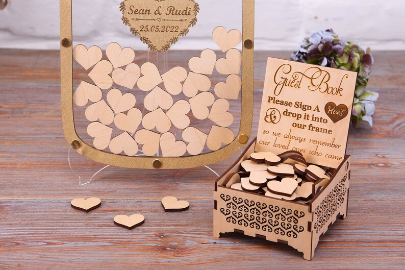 Wedding Guest Book Alternative Drop top Guestbookk Wedding Decor Clear Mason Jar Transparent Wedding Guestbook Guest Book Mason Jar