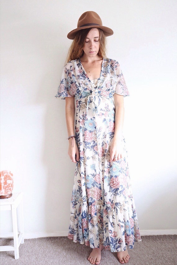 floaty boho dress