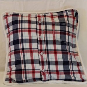 Red Plaid Pillow
