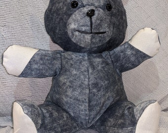 Soft Teddy Bear, Denim