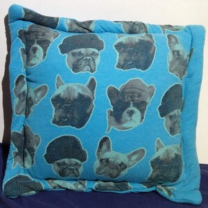 Dogs with hats pillow, cover only
