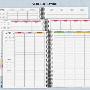 Checklist Planner, To Do List Planner, 2026-2027, Personalized Weekly Planner, Wildflower Books image 5