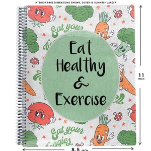 Weight Loss Planner, Weight Loss Tracker, Fitness Planner, Weight Loss Journal, Workout Planner, Meal Chart, Eat Healthy and Exercise image 2