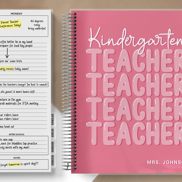 Personalized Planner Etsy