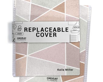 Replaceable Cover for the Checklist Planner, Geometric