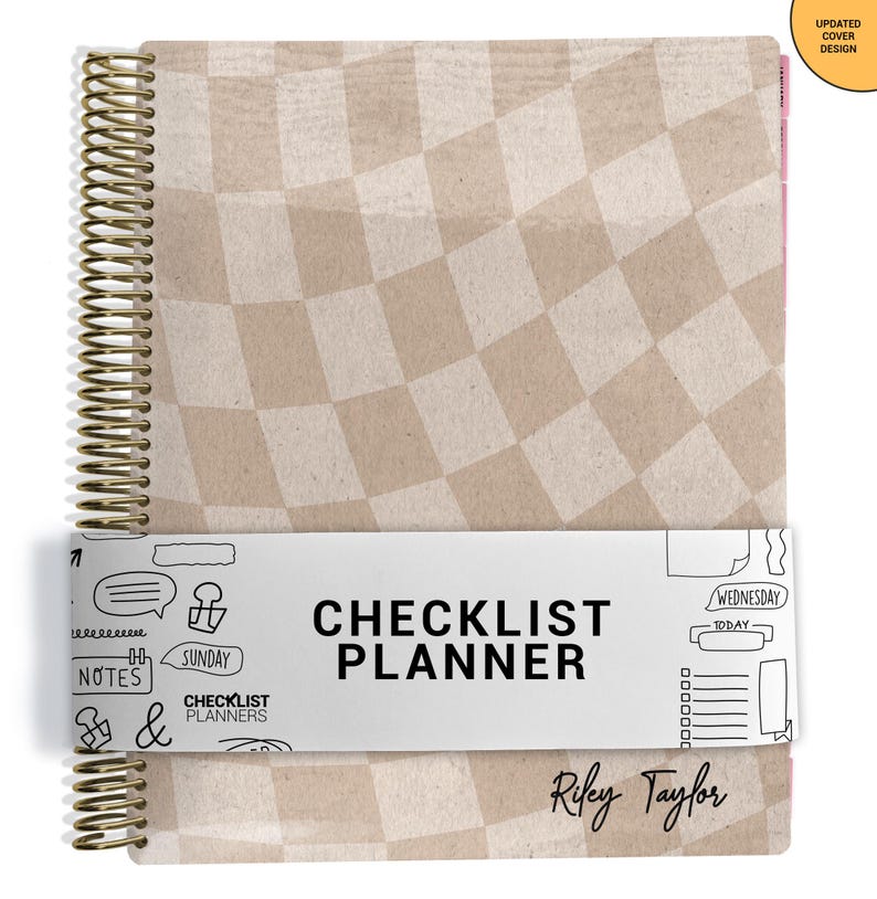 Checklist Planner, to Do List Planner, 2026-2027, Personalized Weekly ...
