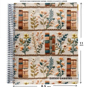 Checklist Planner, To Do List Planner, 2026-2027, Personalized Weekly Planner, Wildflower Books Bild 2