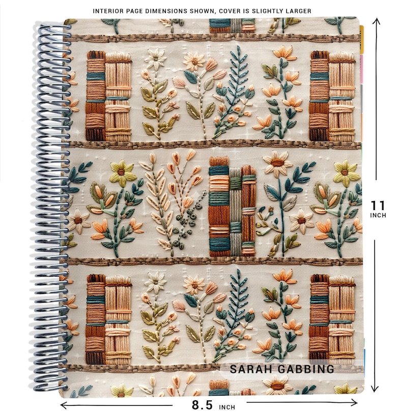 Checklist Planner, To Do List Planner, 2026-2027, Personalized Weekly Planner, Wildflower Books Bild 2