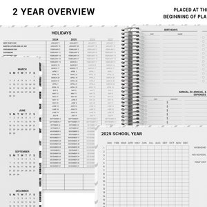 TEACHER Checklist Planner, Personalized Teacher Planner 2024-2025, Lesson Planner, Teacher Appreciation Gift, Caffeinated Teachers Club image 8