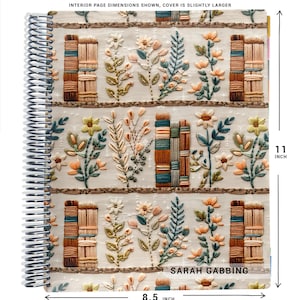 Checklist Planner, To Do List Planner, 2026-2027, Personalized Weekly Planner, Wildflower Books image 2