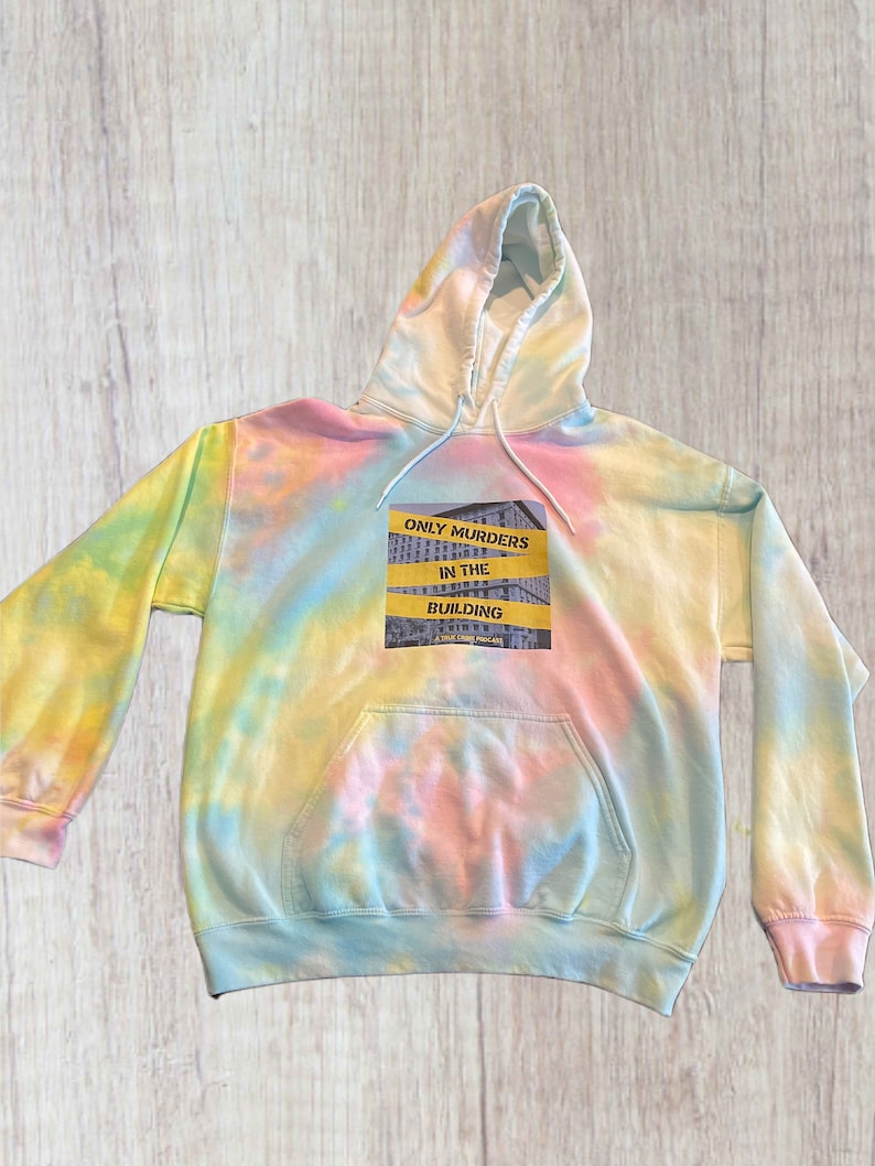 Only Murders in the Building Tie Dye Hoodie - Etsy - Only Murders In The Building Tie Dye Sweatshirt