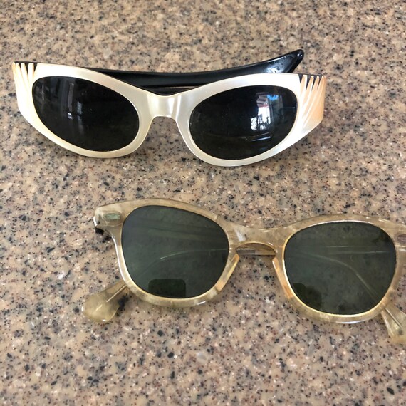 Vintage Sun Glasses, Mid Century, Women's Sun Glas
