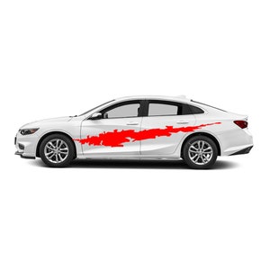 Vinyl Graphics Car Graphics Decals Auto Graphics Decals Truck Graphics Decals - Many Color Options - Right & Left Sides