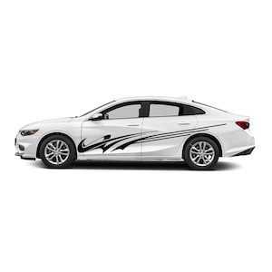 Vinyl Graphics Car Graphics Decals Auto Graphics Decals Truck Graphics Decals - Many Color Options - Right & Left Sides