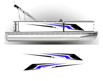 Pontoon Graphics Decals Boat Graphics Decals