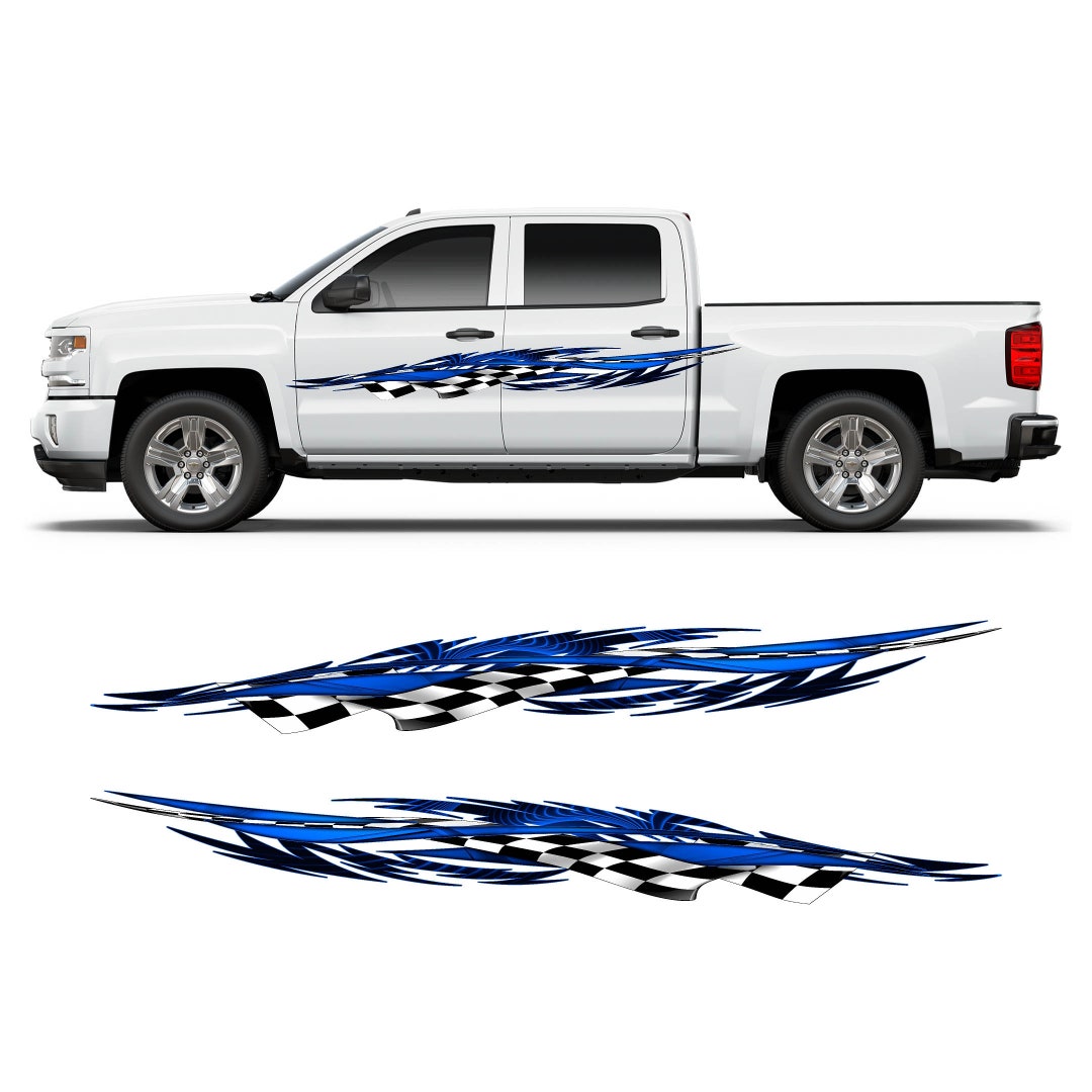 Truck Graphics Auto Graphics Pickup Graphics, Many Color Options, Both ...