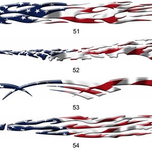 American Flag Patriotic Vinyl Graphics Auto Graphics Truck Graphics Boat Graphics Trailer Graphics Race Graphics Decals