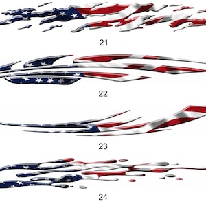 American Flag Patriotic Vinyl Graphics Auto Graphics Truck Graphics Boat Graphics Trailer Graphics Race Graphics Decals