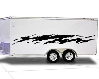 Vinyl Graphics Decal Auto Truck Car Boat Trailer Race - Many Colors, Left & Right Sides