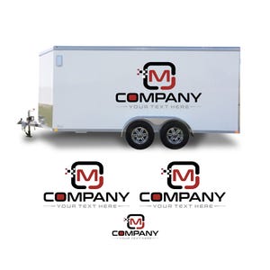 Custom Full Color Printed Trailer Lettering Business Lettering Decals
