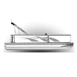 Vinyl Graphics Pontoon Graphics Boat Graphics - Many Color Options - Right & Left Sides