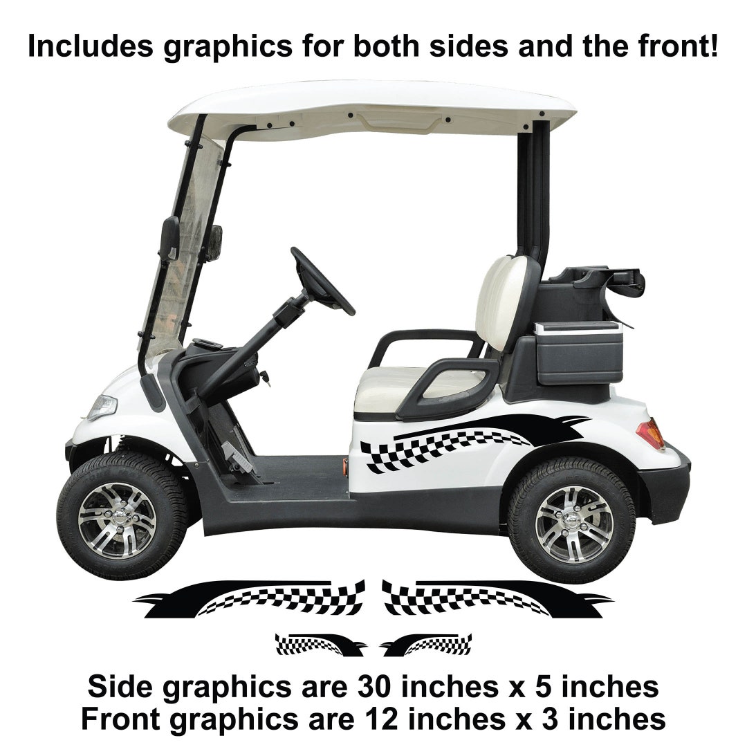Golf Cart Graphics Vinyl Graphics Decals ATV Decals UTV Decals Many