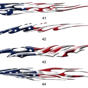 American Flag Patriotic Vinyl Graphics Auto Graphics Truck Graphics Boat Graphics Trailer Graphics Race Graphics Decals