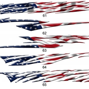 American Flag Patriotic Vinyl Graphics Auto Graphics Truck Graphics Boat Graphics Trailer Graphics Race Graphics Decals