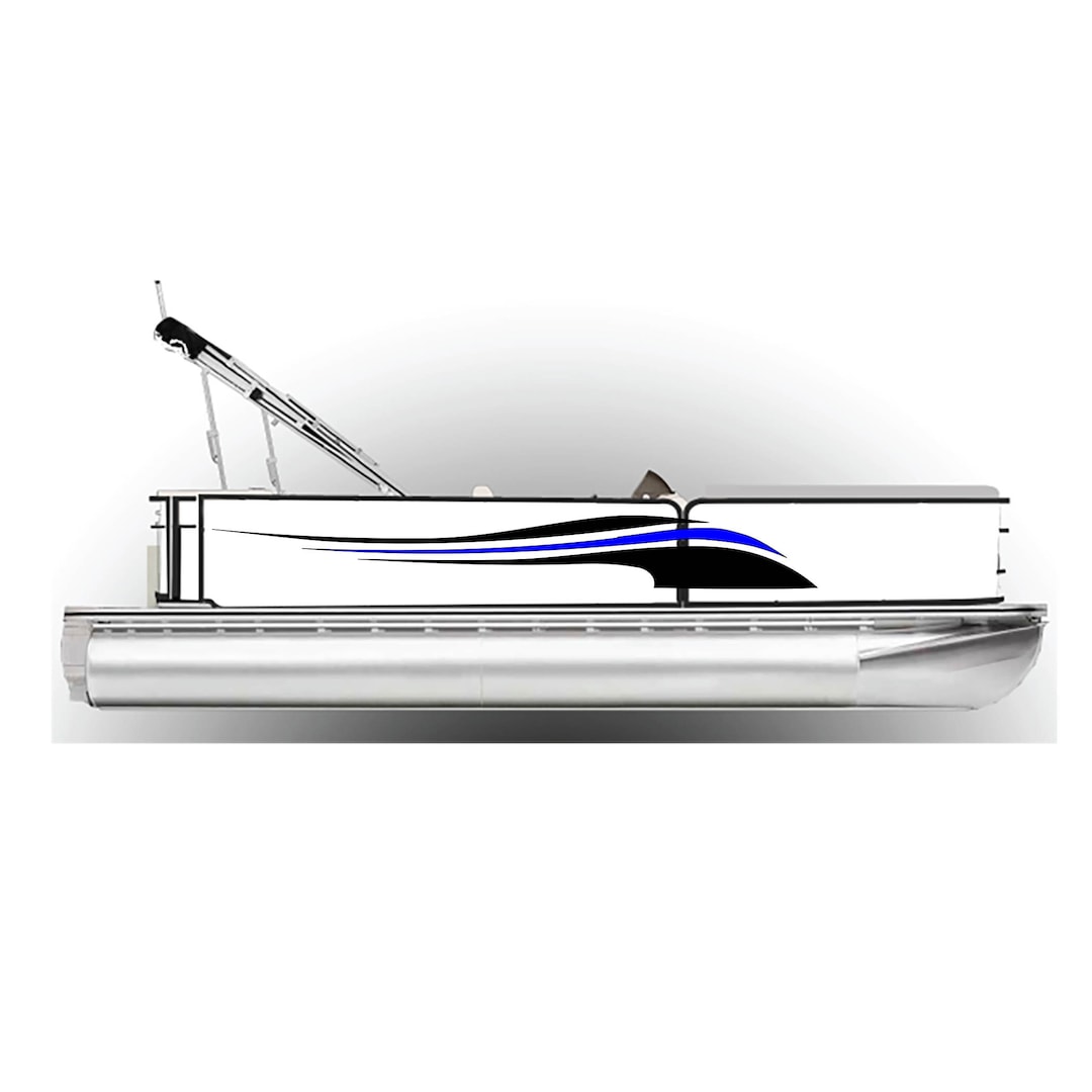 Pontoon Graphics Decals Boat Graphics Decals Etsy