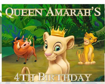 Nala Banner Etsy