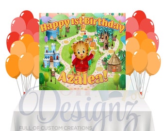 Daniel Tiger Birthday Party Treats Favors Fruit Snacks Etsy