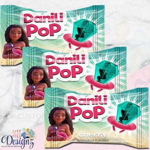 Moana Birthday Party Candies , Moana Birthday, Moana Party, Moana Treats RP